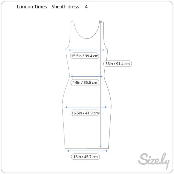 NWT London Times Champagne Peplum Sheath Dress Weddings Cocktail Parties sz 4 - Picture 12 of 12